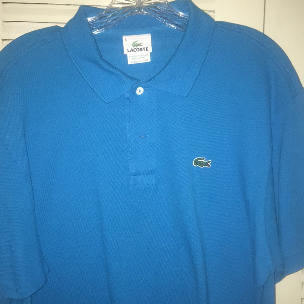 Men’s Lacoste Blue Polo